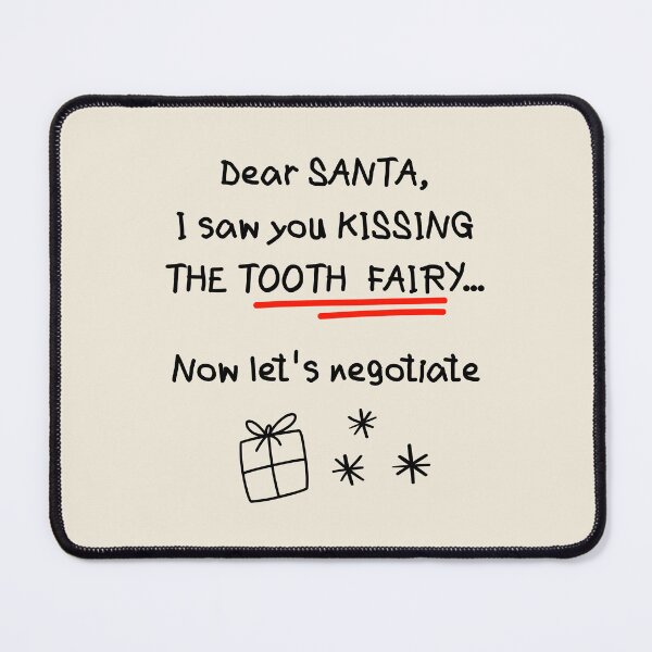 Item preview, Dear Santa let's negotiate  designed and sold by FatBirdie.