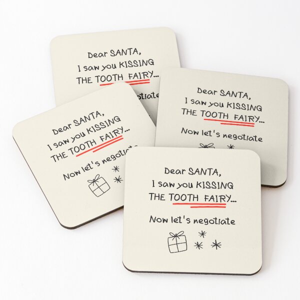 Item preview, Dear Santa let's negotiate  designed and sold by FatBirdie.