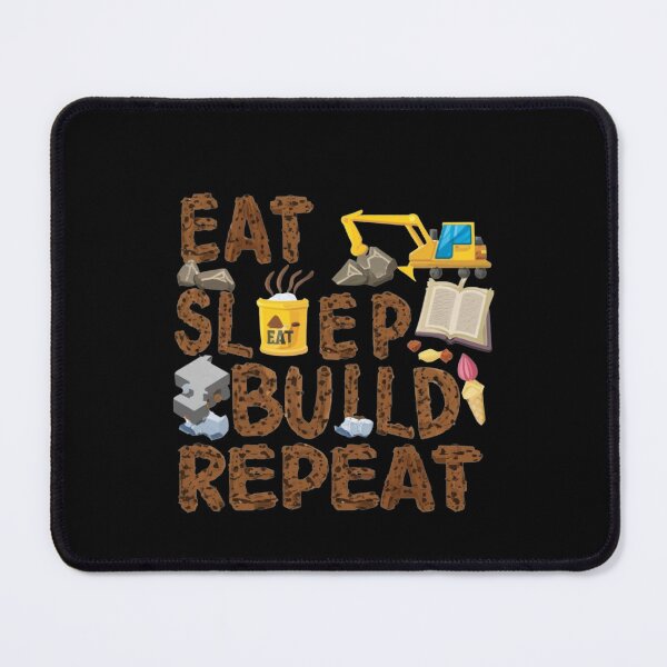 Item preview, Eat Sleep Build Repeat designed and sold by artchic4you.