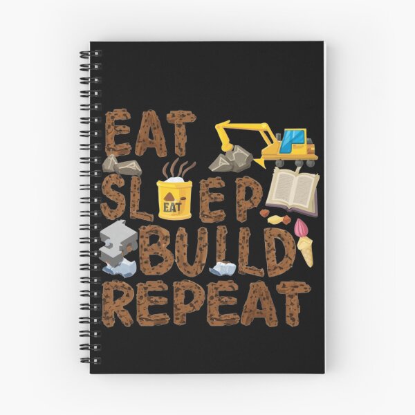 Item preview, Eat Sleep Build Repeat designed and sold by artchic4you.