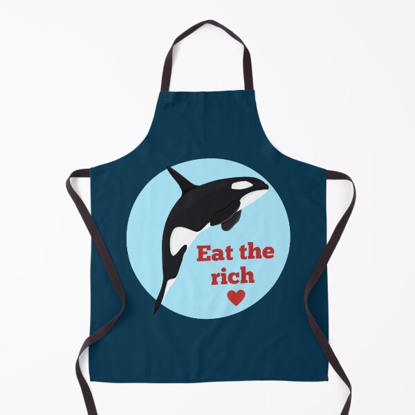 Artikelvorschau, Iss die reichen Orcas, kostenlos für Orcas entworfen und verkauft von NaaEchDesign ⭐⭐⭐⭐⭐.