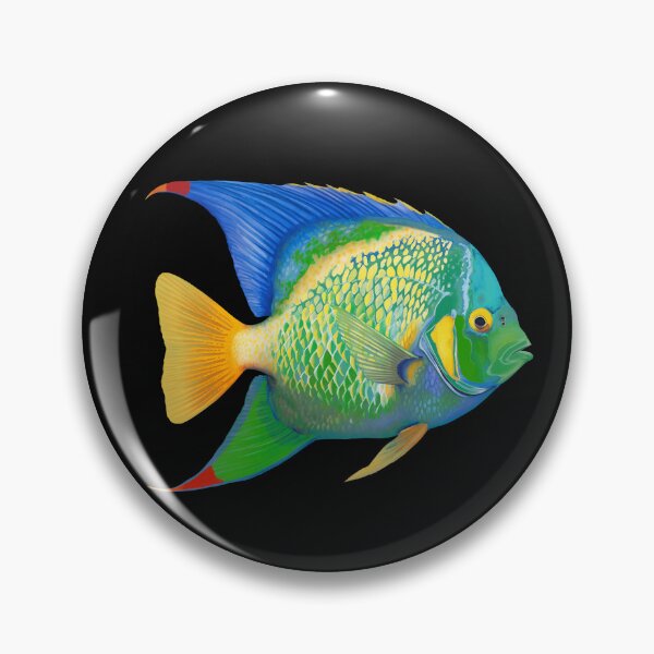 Item preview, Queen Angelfish  designed and sold by Treasure Kat.