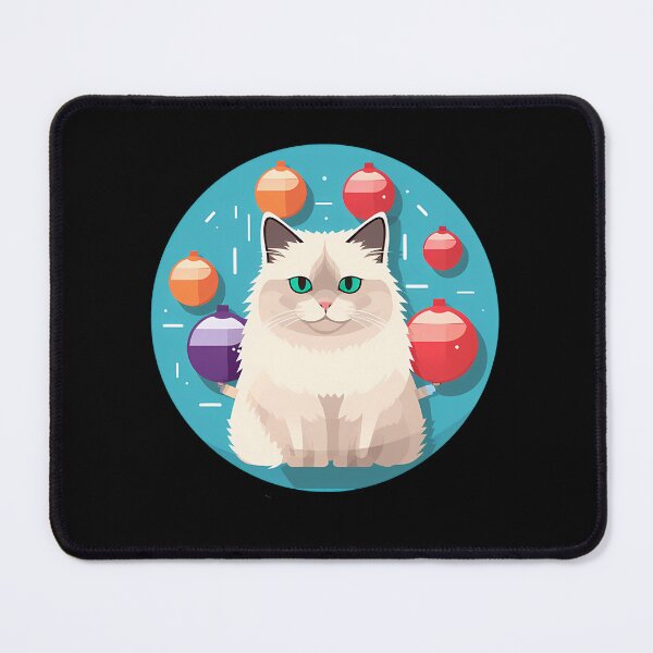 Item preview, Ragdoll Cat Xmas Ornament, Love Cats designed and sold by Logiamerch.