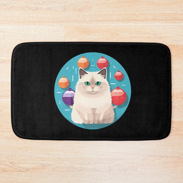 Item preview, Ragdoll Cat Xmas Ornament, Love Cats designed and sold by Logiamerch.