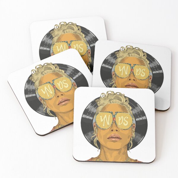 Item preview, yellow record cover designed and sold by BRROOLY.