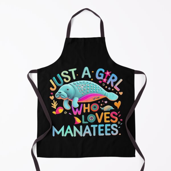 Item preview, Manatee Enthusiast Tee - 'Just a Girl Who Loves Manatees' designed and sold by SandbarTees.