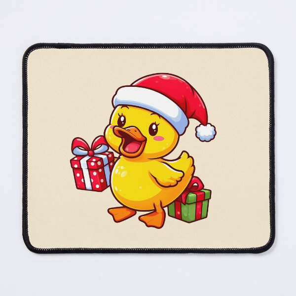 Item preview, Cute Santa Duckling With Gift Box designed and sold by Coffee Lifestyle.