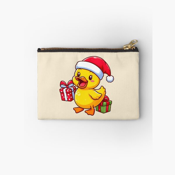 Item preview, Cute Santa Duckling With Gift Box designed and sold by Coffee Lifestyle.