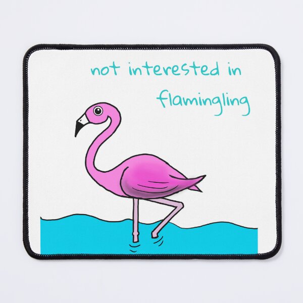 Item preview, Flamingle designed and sold by UnderbiteShop.