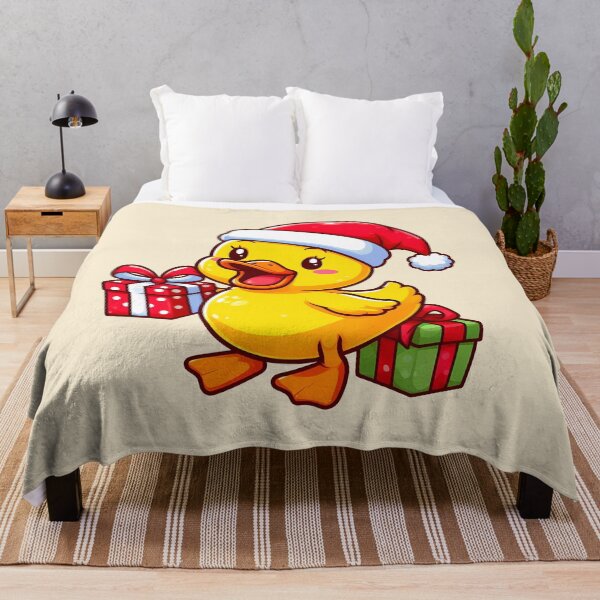 Item preview, Cute Santa Duckling With Gift Box designed and sold by Coffee Lifestyle.