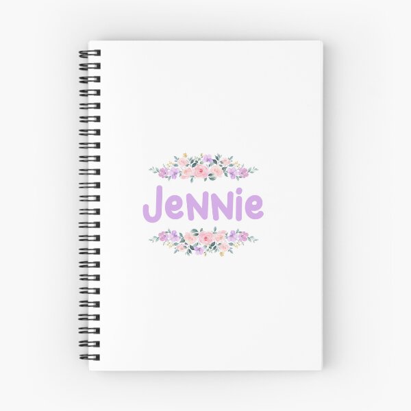 Item preview, Purple Flower Jennie Name Label designed and sold by NormadWorld.