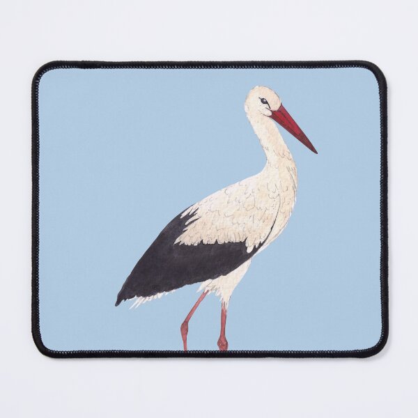 Item preview, WHITE STORK-Ciconia ciconia designed and sold by BEATRIZ ABAITUA.