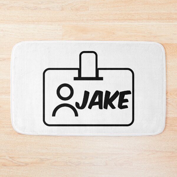 Item preview, Name ID Jake Name Label designed and sold by NormadWorld.