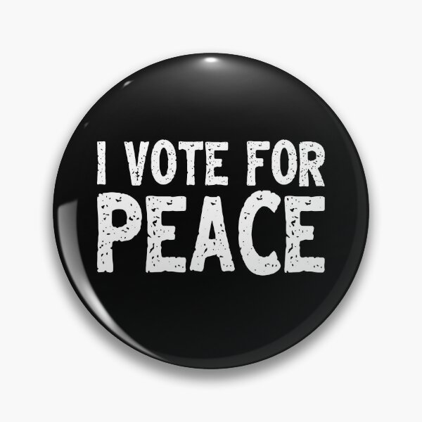 Item preview, I Vote for Peace Message designed and sold by hidden-design.