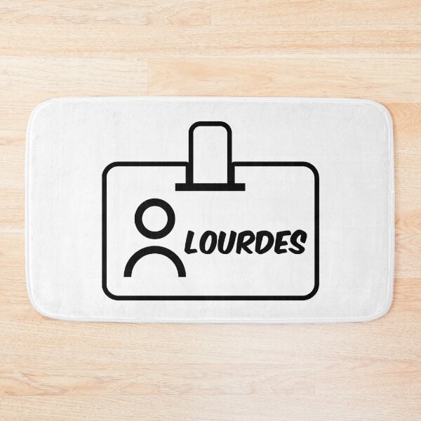 Item preview, Name ID Lourdes Name Label designed and sold by NormadWorld.