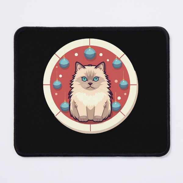Item preview, Ragdoll Cat Xmas Ornament, Love Cats designed and sold by Logiamerch.