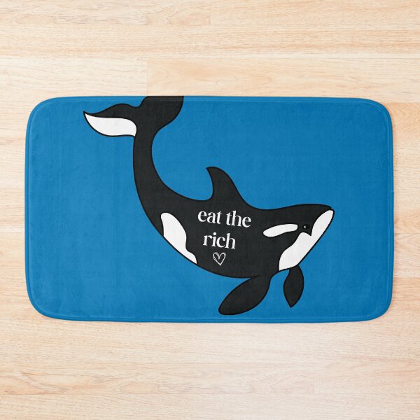 Item preview, Eat the rich orcas, free for orca designed and sold by NaaEchDesign ⭐⭐⭐⭐⭐.