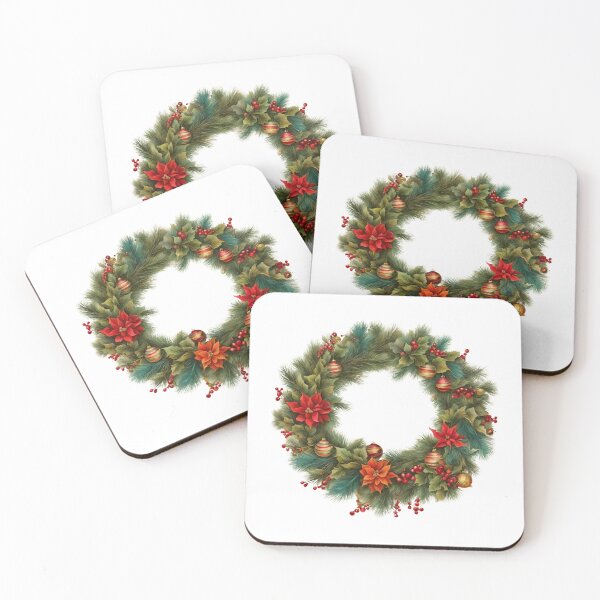 Item preview, Vintage Christmas Wreath designed and sold by silviaol.