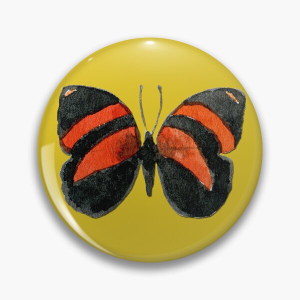 Item preview, Watercolour Butterflies on Mustard yellow - Joyful pattern by Cecca Designs designed and sold by Cecca-Designs.