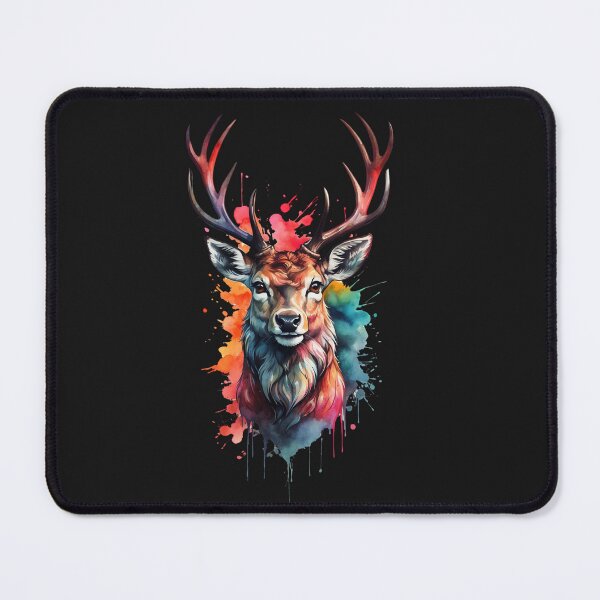 Item preview, Wilderness Majesty: Stag Silhouette Graphic T-Shirt - Perfect Deer Tee designed and sold by styleonestaa.