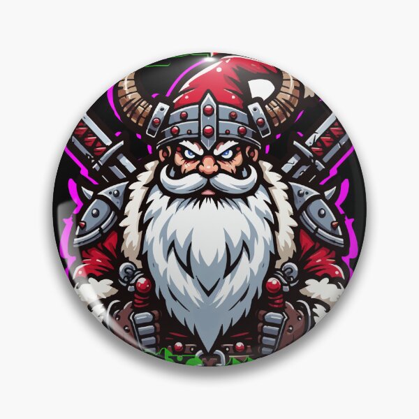 Item preview, Viking Santa Claus Happy Val Halladays  designed and sold by MegaDirt.