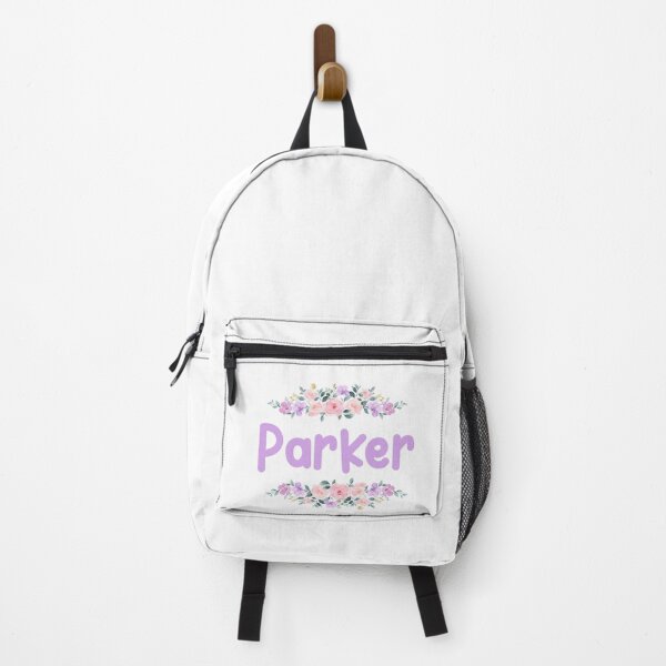 Item preview, Purple Flower Parker Name Label designed and sold by NormadWorld.