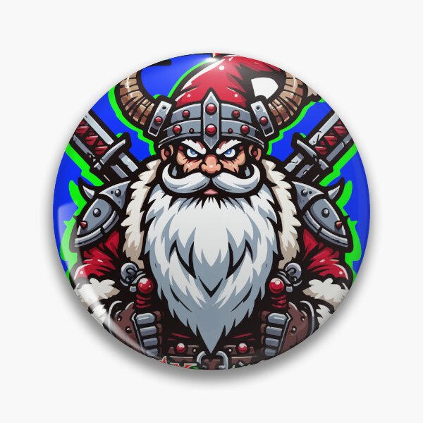 Item preview, Viking Santa Claus Happy Val Halladays  designed and sold by MegaDirt.