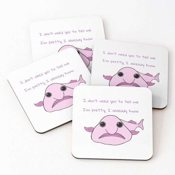 Item preview, Confident Blobfish designed and sold by UnderbiteShop.