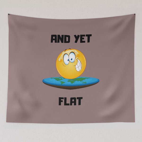 Item preview, And Yet Flat - embarrassed designed and sold by TakeThis4.