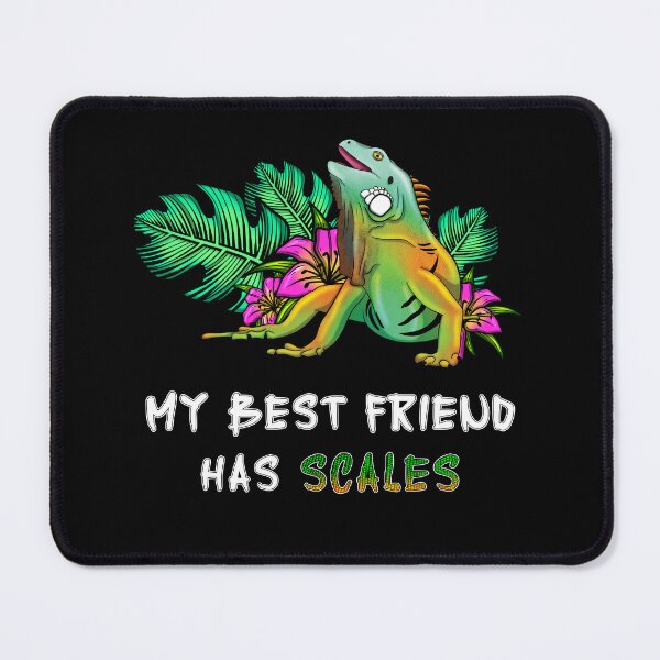 Item preview, My Best Friend Has Scales Iguana designed and sold by HauntedHerps.