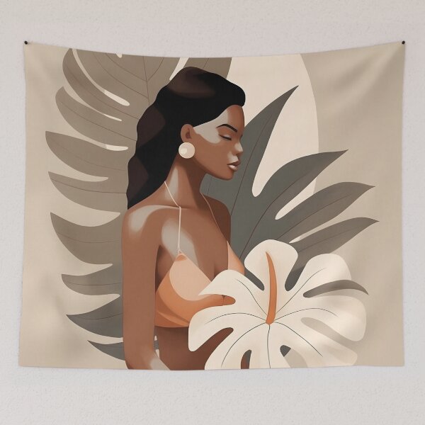 Item preview, Boho Art Of Black Woman designed and sold by Bomba Visual.