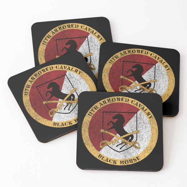 Item preview, 11th Armored Cavalry Regiment Tank Veterans ACR Vintage Distressed Badge Emblem Insignia Gift designed and sold by MilitaryMart.
