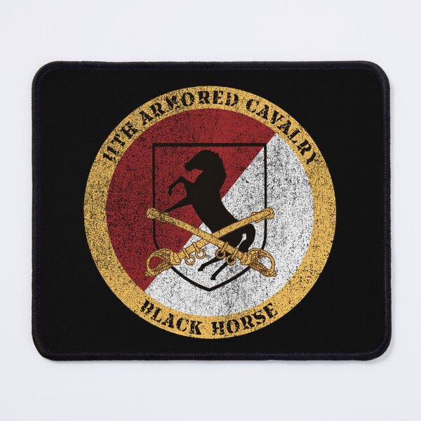 Item preview, 11th Armored Cavalry Regiment Tank Veterans ACR Vintage Distressed Badge Emblem Insignia Gift designed and sold by MilitaryMart.