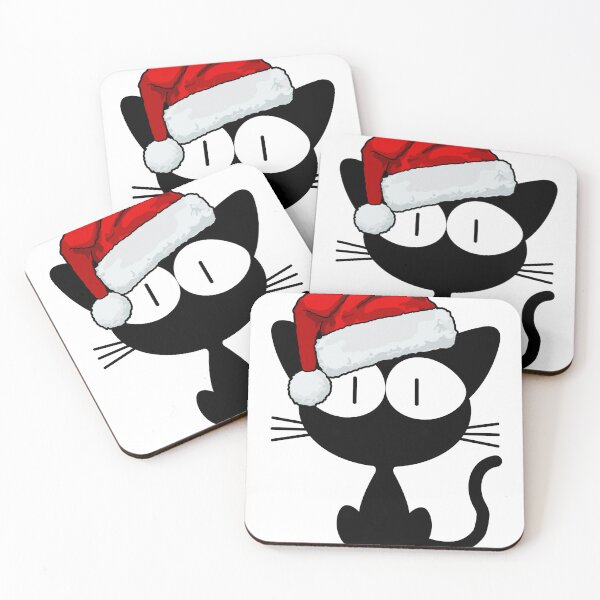 Item preview, happy chrismas cat designed and sold by falconaro.