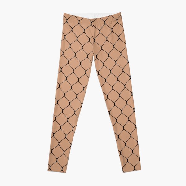 Jean Shorts with Fishnets illustration. Leggings for Sale by Mangumba