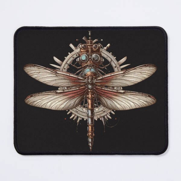 Item preview, Retro Steampunk Dragonfly designed and sold by organicgal.