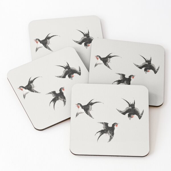 Item preview, Vintage Woodblock Birds Illustration  designed and sold by dandelion wine.
