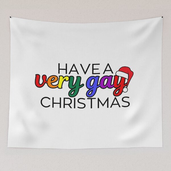 Item preview, Have a very gay Christmas designed and sold by CreativaNook.