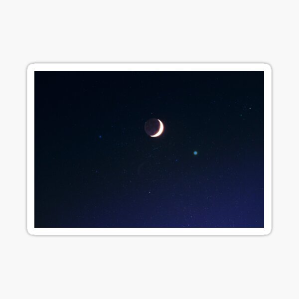 Item preview, Moon Gazing Magic Under The Sky's Celestial Canopy designed and sold by BirdsBugsBeyond.