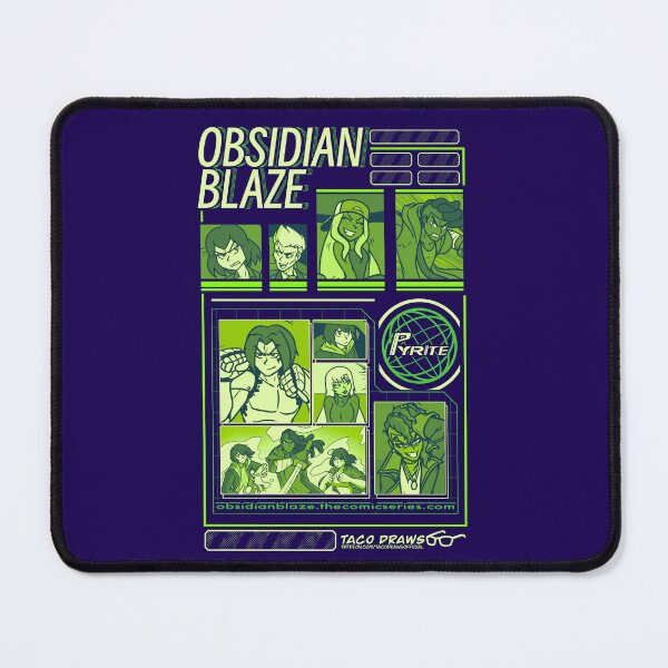 Item preview, Obsidian Blaze Acid (Green) designed and sold by Captaintaco2345.