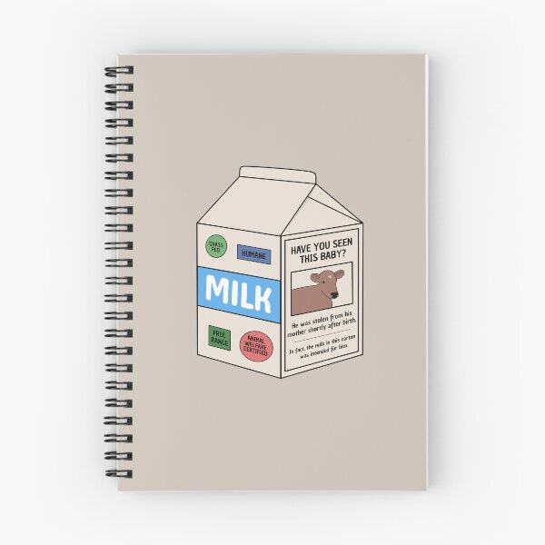 Item preview, Have you seen this baby? Milk carton - Go Vegan designed and sold by GrassFedVegan.
