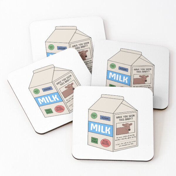 Item preview, Have you seen this baby? Milk carton - Go Vegan designed and sold by GrassFedVegan.