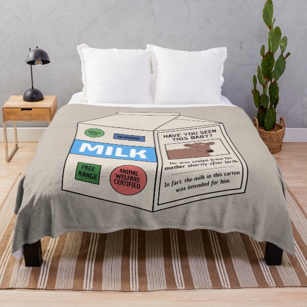 Item preview, Have you seen this baby? Milk carton - Go Vegan designed and sold by GrassFedVegan.