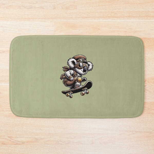 Item preview, Steampunk Skater Koala designed and sold by Variety Vault.