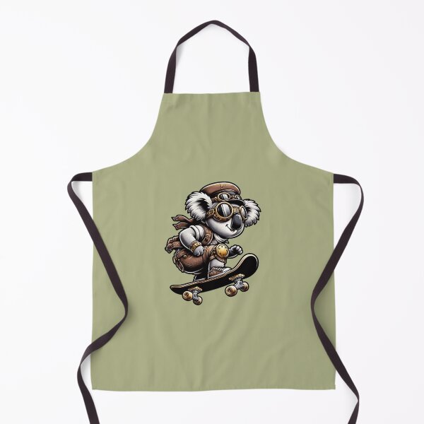 Item preview, Steampunk Skater Koala designed and sold by Variety Vault.