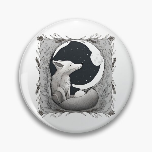 Item preview, Moon Gazing Fox  designed and sold by silviaol.