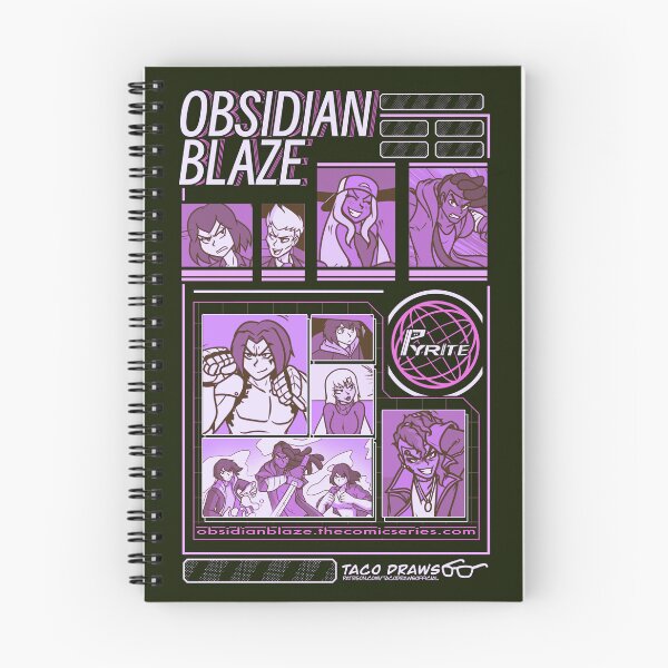 Item preview, Obsidian Blaze Acid (Pink) designed and sold by Captaintaco2345.