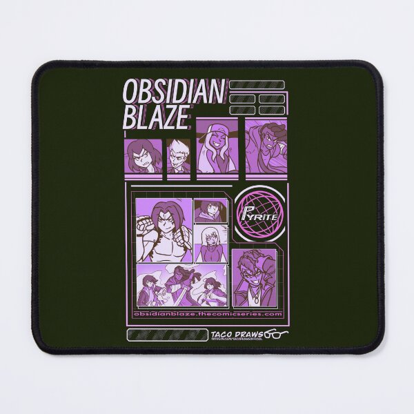 Item preview, Obsidian Blaze Acid (Pink) designed and sold by Captaintaco2345.