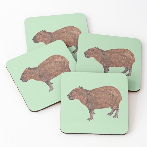 Item preview, CAPYBARA-Hydrochoerus hydrochaeris designed and sold by BEATRIZ ABAITUA.