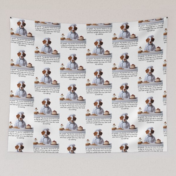 Item preview, Baking Brittany Dog Foils Weight Loss Plans! designed and sold by Fredster1966.
